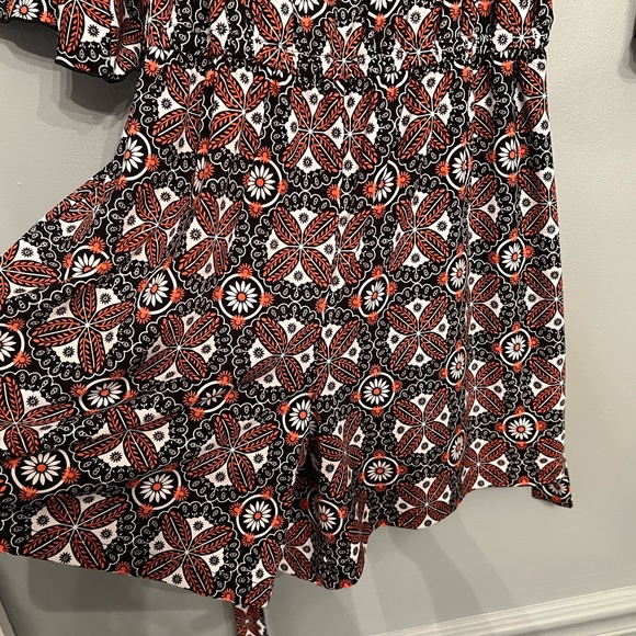 DuJour France 70s Print Romper - Picture 3 of 4